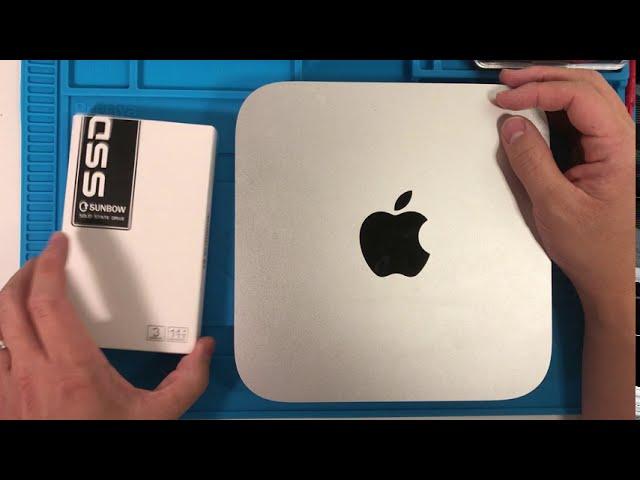 Mac Mini 2014 - Disassembly 2TB SSD Upgrade - Fusion Drive Replacement