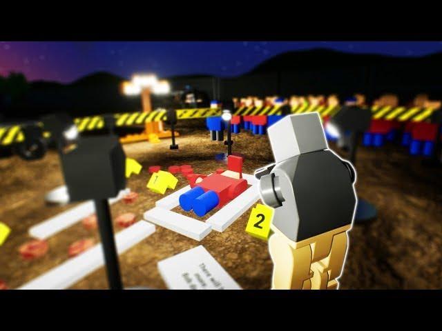 LEGO CRIME SCENE INVESTIGATION! - Brick Rigs Gameplay Roleplay - Lego Cops Movie!