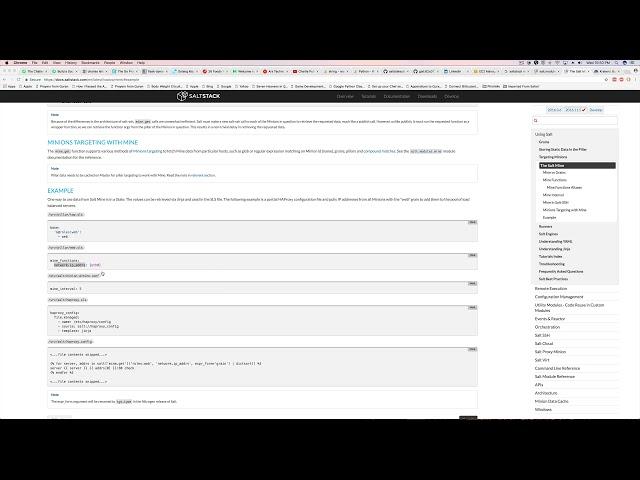 Learning SaltStack - Salt mine