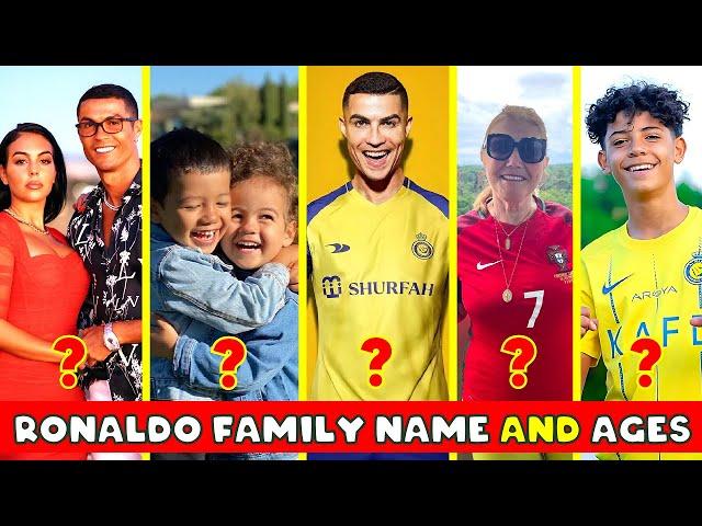 Cristiano Ronaldo Family Real Name And Ages 2024