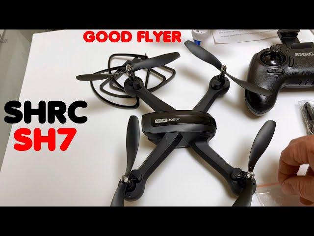 SHRC SH7 Drone Setup and Test Flight