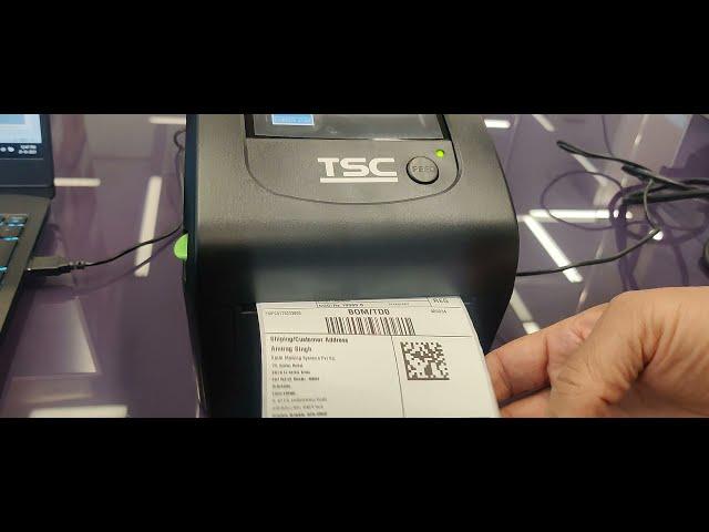 TSC DA210/DA220 BLUETOOTH SHIPPING LABEL DIRECT THERMAL