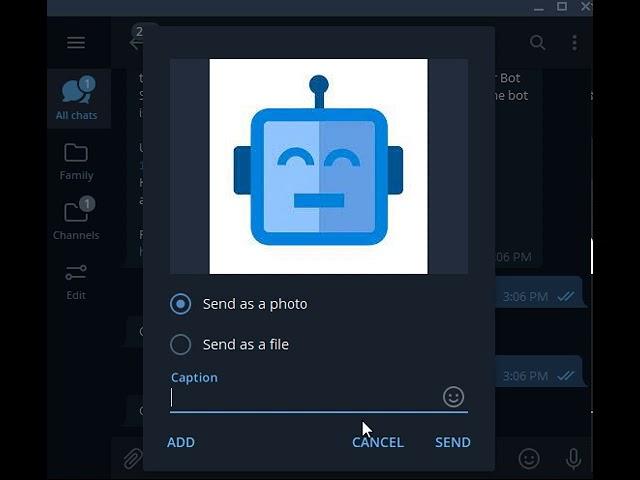 Creating a Telegram Bot using BotFather