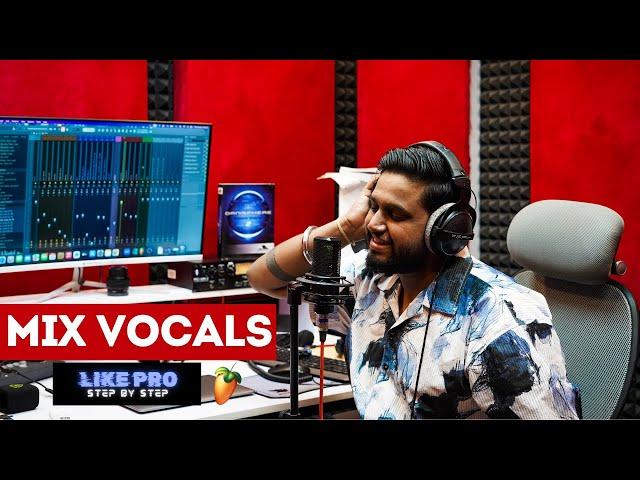 Vocal Mixing (Step By Step) - FL Studio With Kurfaat