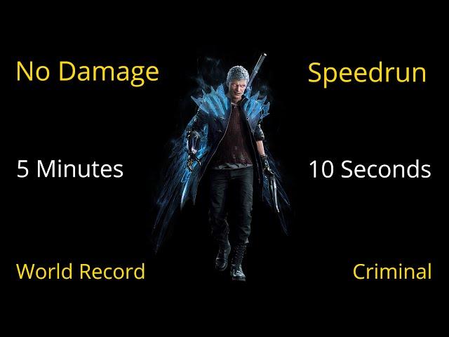 DMC 5: Nero vs All Bloody Palace Bosses | World Record Speedrun