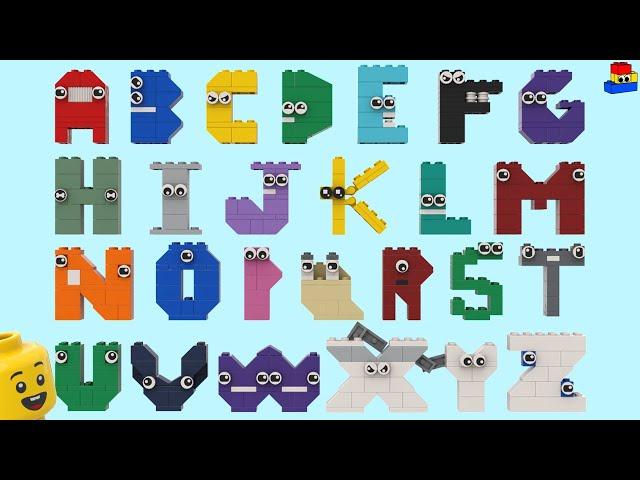 LEGO Alphabet Lore: SUPER-EASY builds! (every letter, A-Z)