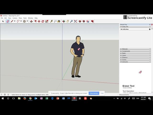 SketchUp - Select & Delete vs Erase