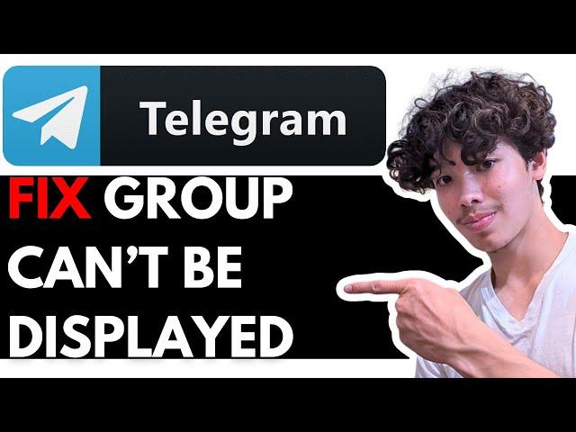 How to Fix Telegram Issue "This channel cannot be Displayed" - Easy Guide!