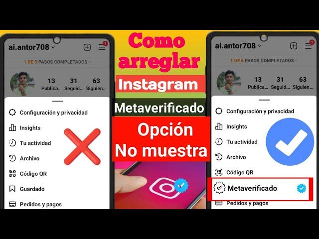 Instagram Meta verificado no muestra el problema | Instagram Meta verificado no funciona