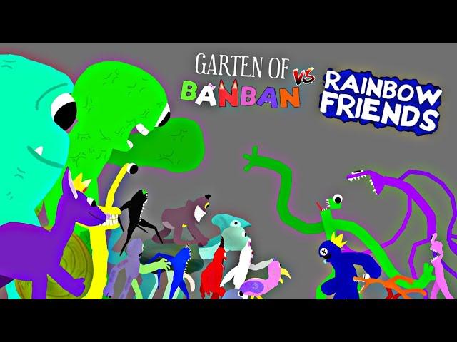 Garten of Banban Vs Rainbow friends DC2 Animation