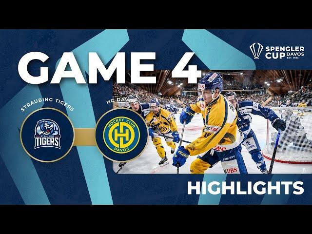 Highlights | Straubing Tigers vs. HC Davos | Spengler Cup Davos 2024