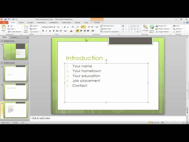 How to add bullets and list numbering in PowerPoint