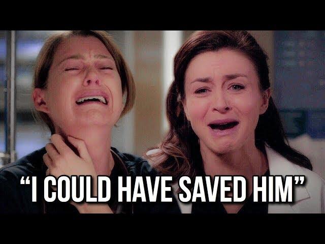 Meredith & Amelia argue about Derek |  11X23