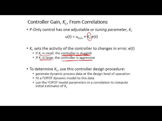 PID P-Only Controller Introduction