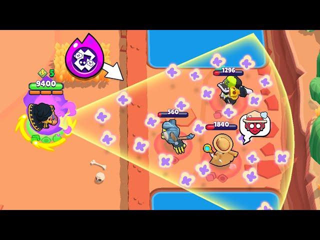 NERF POCO! INSANE HYPERCHARGE WIPED OUT NOOBS  Brawl Stars 2024 Funny Moments, Wins, Fails ep.1376