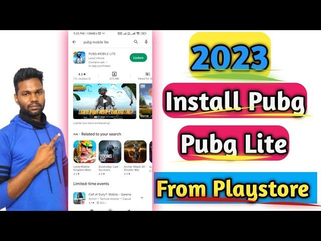 How To Install Pubg/Pubg lite From Playstore 2023 Hindi | Pubg Playstore Se kaise Install Kare 2023