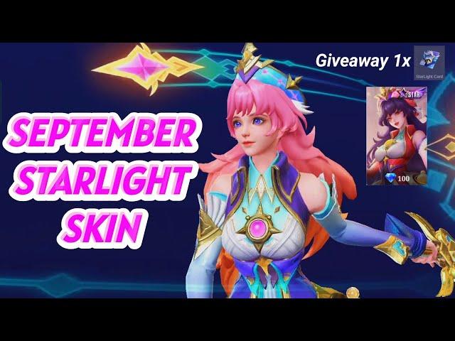 september starlight skin 2024 mlbb | mlbb september odette starlight skin in mobile legends #odette