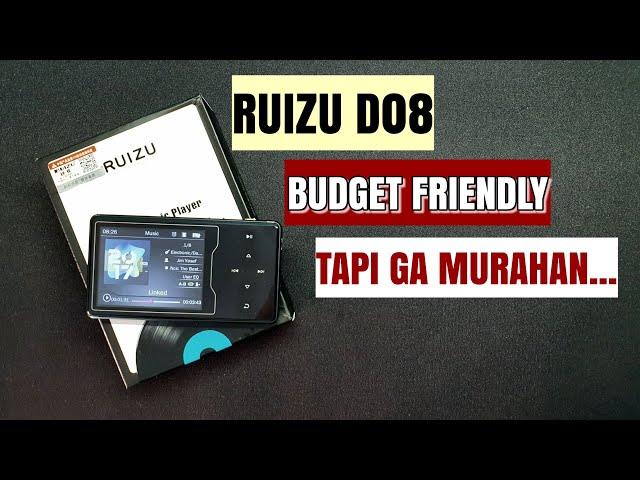 Ruizu D08, budget friendly DAP with lots of features