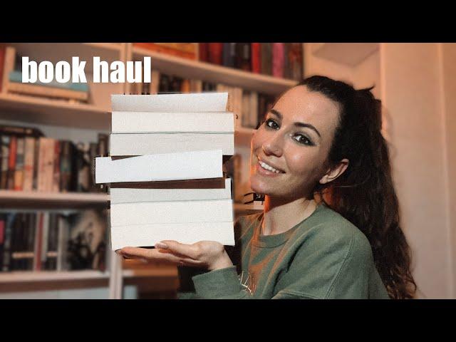 ASMR cosy book haul to help you relax 