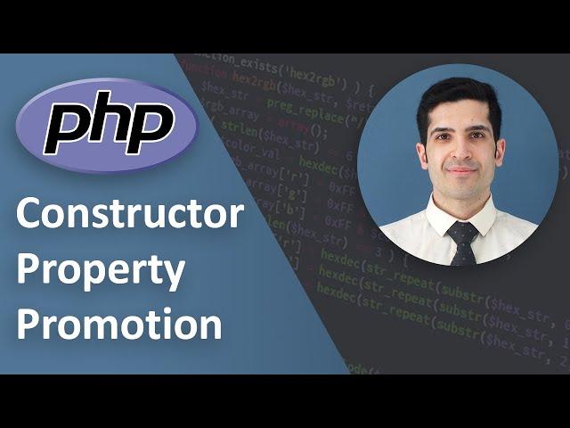 PHP 8 Constructor Property Promotion Explained - PHP Tutorial Beginner to Advanced