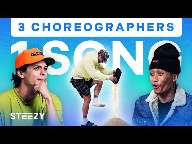 3 Dancers Choreograph To The Same Song – Ft. Ian Eastwood, Brian Puspos, & Melvin Timtim | STEEZY.CO