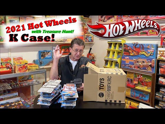 2021 Hot Wheels K Case with Treasure Hunt | Hot Wheels