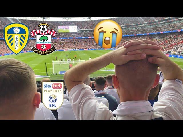  40,000 LEEDS FANS’ WEMBLEY HEARTBREAK | Leeds United 0-1 Southampton | Championship Play-Off Final