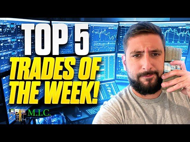 +$35.5K Week | Managing Risk in the Stock Market | Parabolic Runners | Alex's Top 5 Trades