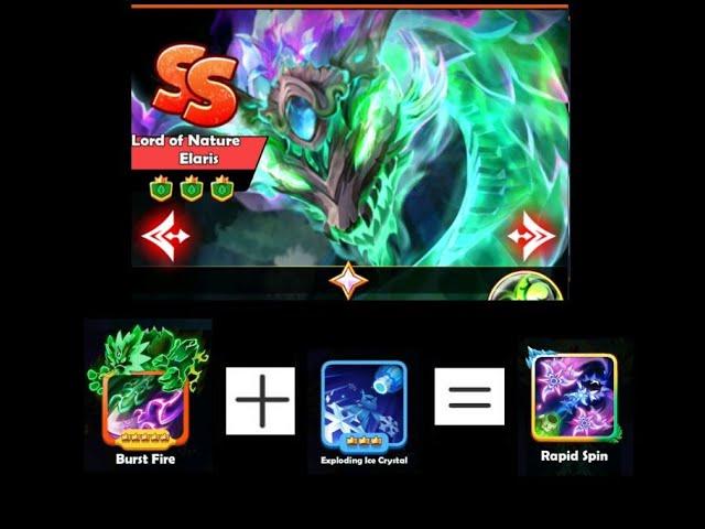 SSSnaker 1* -Lord Of Nature Elaris- NEW SS Snake*** -Rapid Spin- Skills Combination - Chapter 40