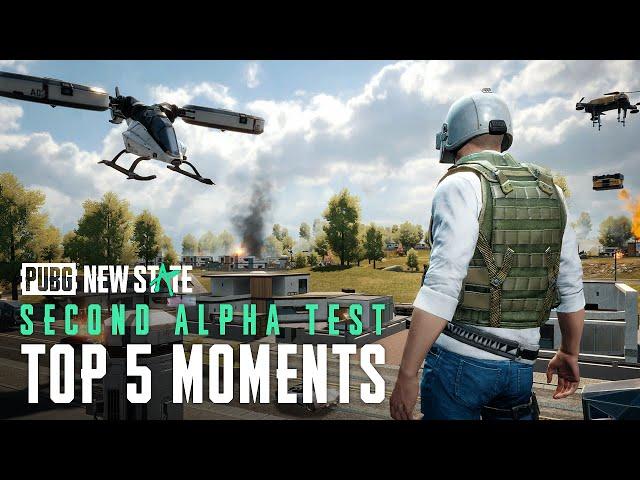 Top 5 Moments of Second Alpha | PUBG: NEW STATE