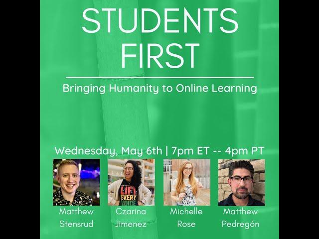 Students First Webinar for Elementary Music Educators