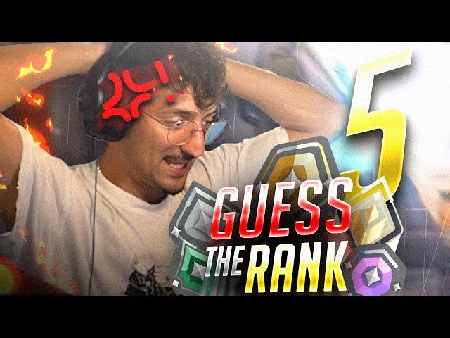 DIE HÄRTESTE FOLGE BISHER?! - GUESS THE RANK V!