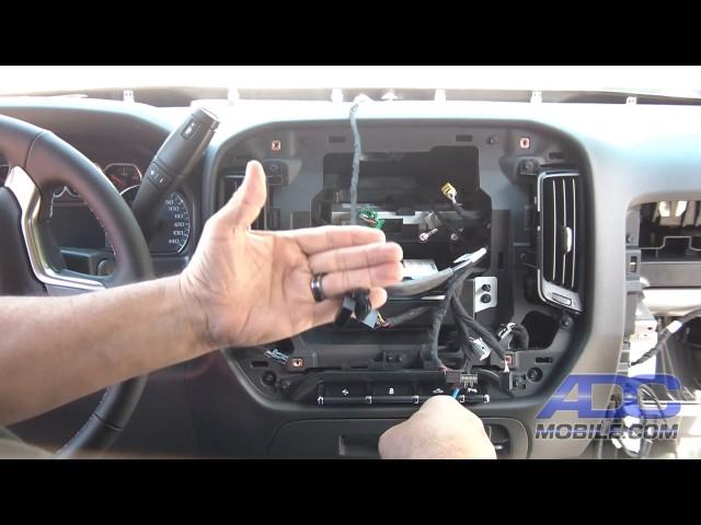 Installation of Linkswell iGo Next Gen Navigation in 2017 Chevrolet Silverado