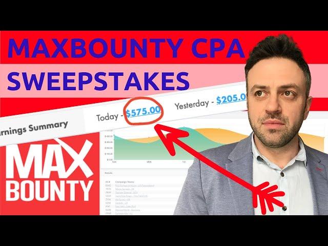 MaxBounty Sweepstakes via Facebook Ads (2020) - Step By Step Tutorial