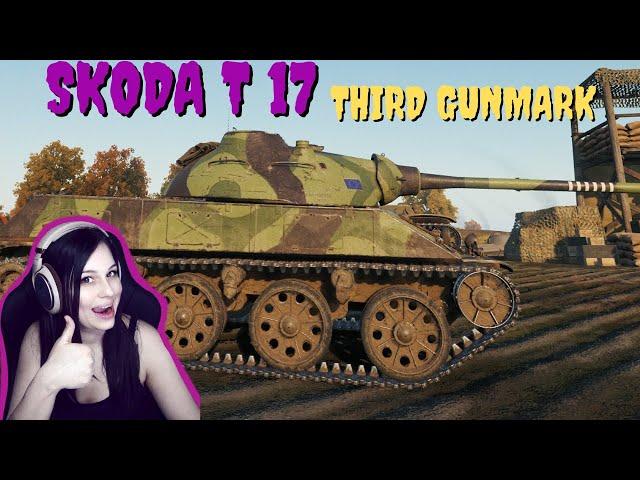 Skoda t17 third gunmark battle I World of Tanks I