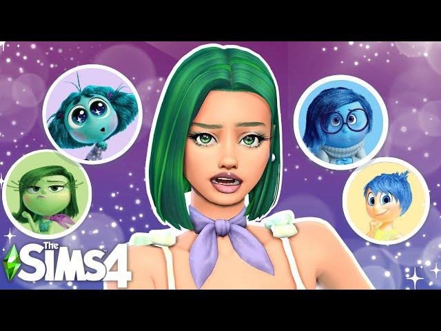 RECREATING ICONIC INSIDE OUT CHARACTERS IN THE SIMS 4!