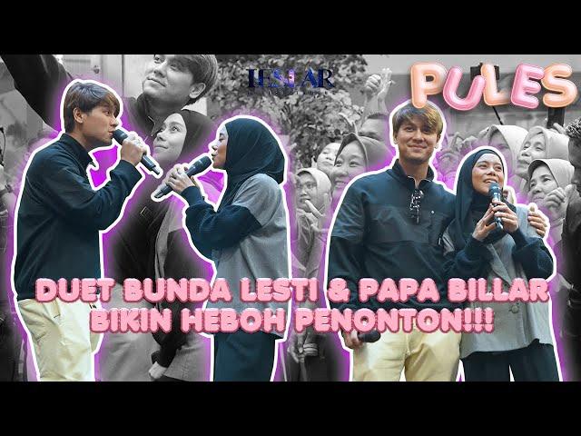 PULES : WARGA CIBUBUR JADI SAKSI KEMESRAAN LESTI KEJORA & RIZKY BILLAR!!