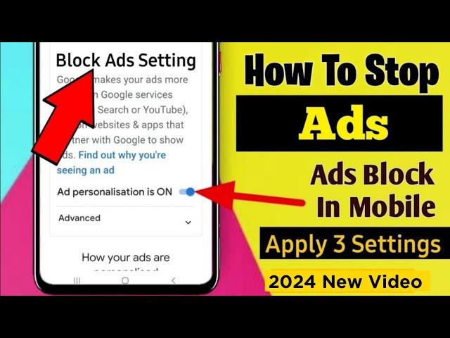 How to Block Ads On Android Phone | How to Stop Popup Ads And Notification On Google Chrome