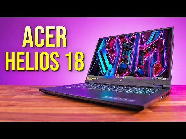 Acer Helios 18 (2023) Review - Is Bigger Better?