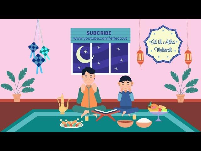 Eid Ul Adha {Cartoon 2D Animated Scene}