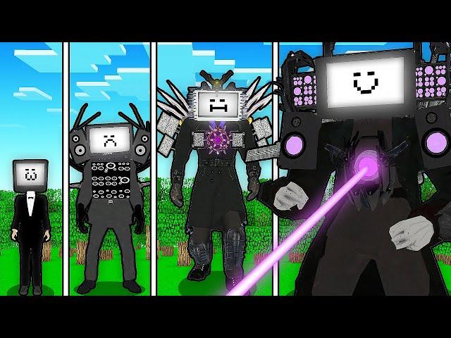 EXTREME TITAN TV MAN GELİŞİMİ - Minecraft