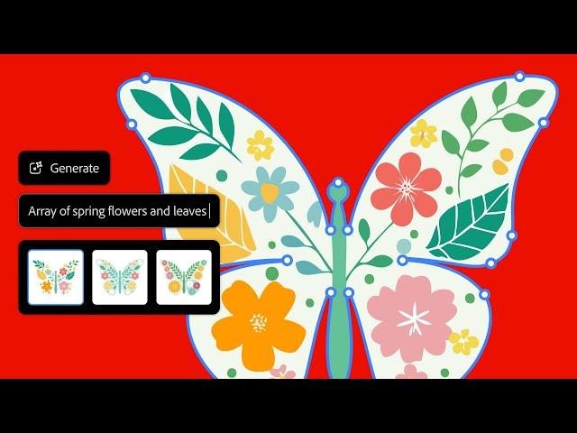 New in Illustrator: Generative Shape Fill (beta) | Adobe Creative Cloud
