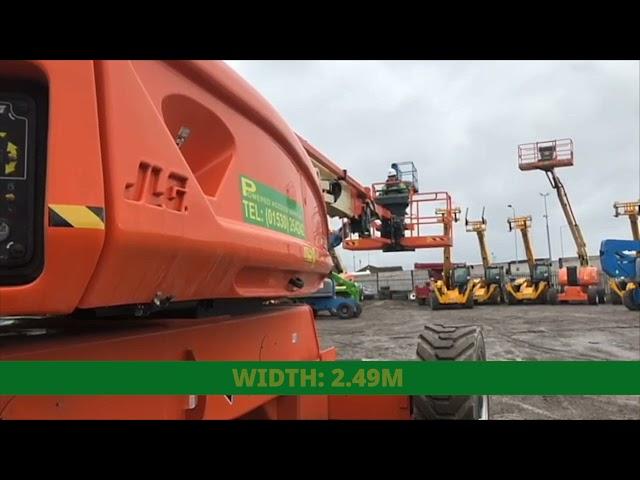 JLG 1250 AJP Diesel Boom Video View.