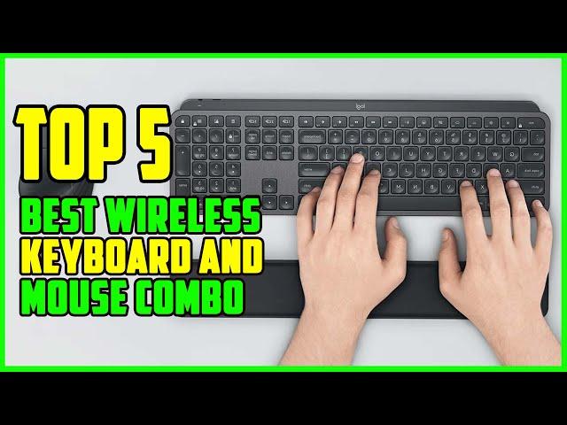 TOP 5 Best Wireless Keyboard and Mouse Combo 2023