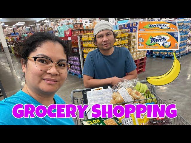 GROCERY SHOPPING WITH US! | CANDIE SAPP