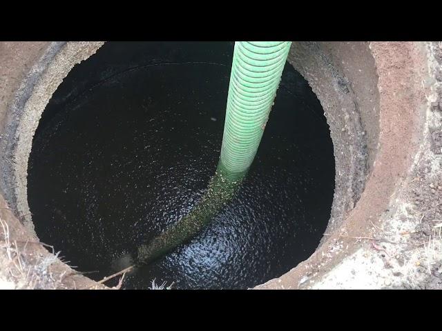 what you DON’T want to see when you’re sucking your septic tanks