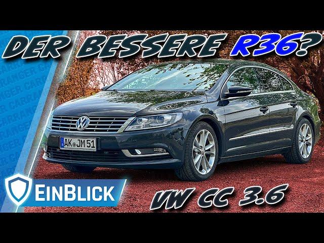 KEIN PASSAT! VW CC 3.6 (2014) - Mehr als eine Passat R36 Alternative?