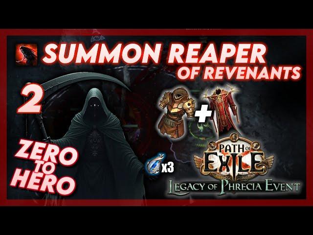 MY BIGGEST DROP EVER WITH REAPERS! / FROM ZERO TO HERO  / PART 2 / PATH OF EXILE 1