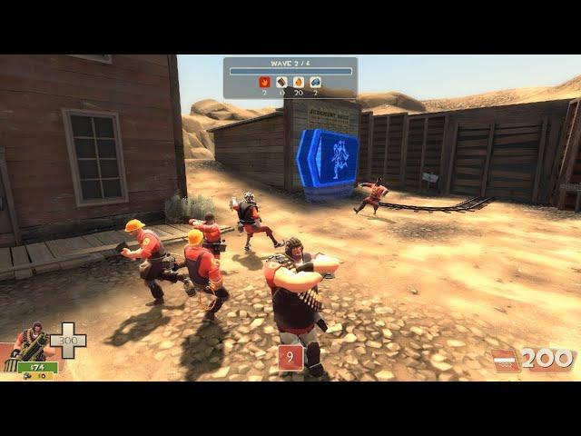 Team Fortress 2 MvM Heavy Gameplay