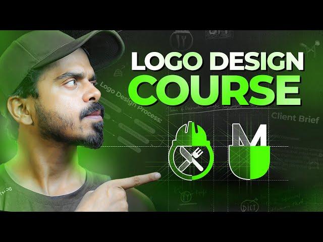 LOGO DESIGN Process (Start to Finish) in 30 Minutes | Graphic Design Tutorial in Hindi.